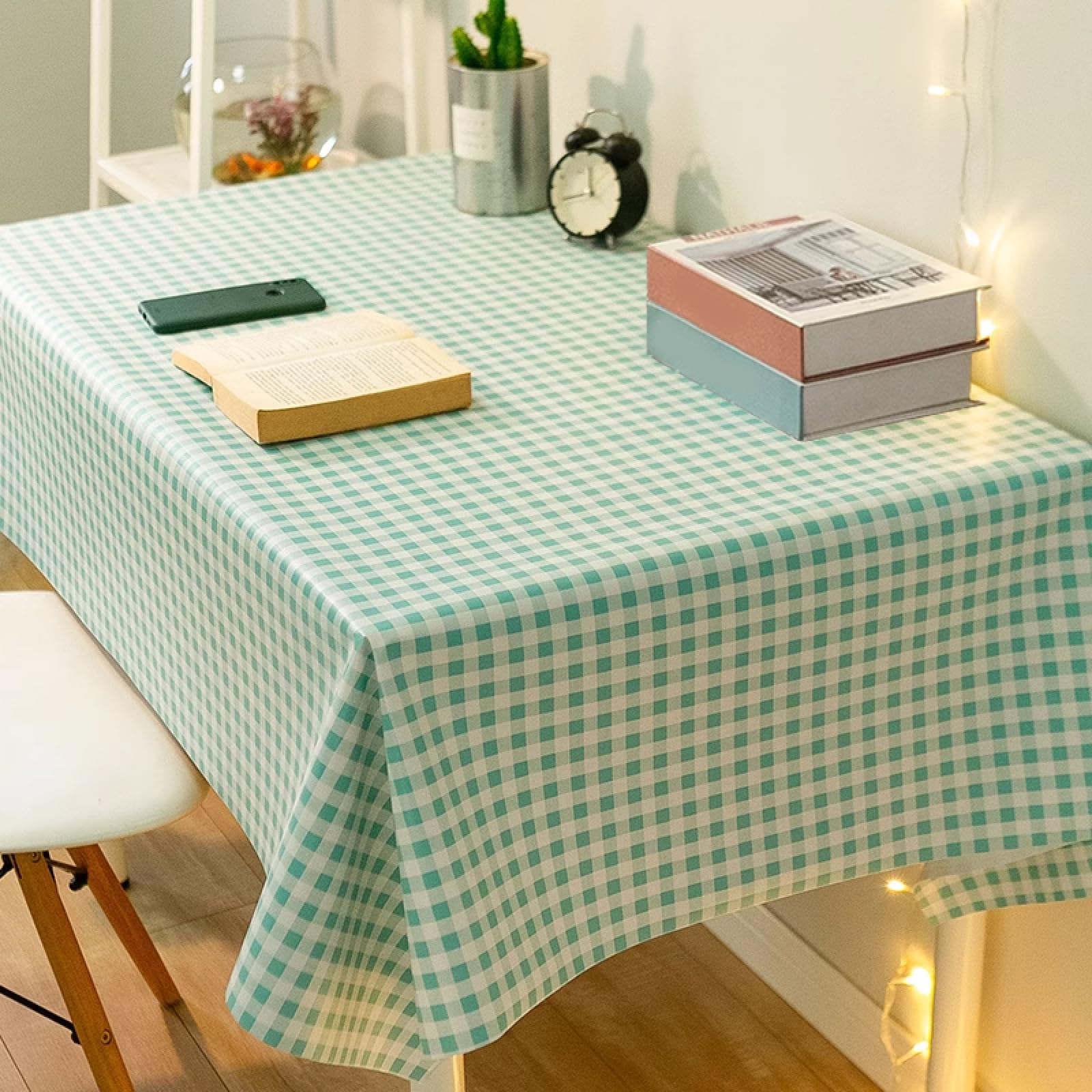 Nappe ciree impermeable verte 120x160 cm lavable d'un coup d'éponge