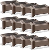 GIGALUMI Luci solari per esterni, 12 pezzi