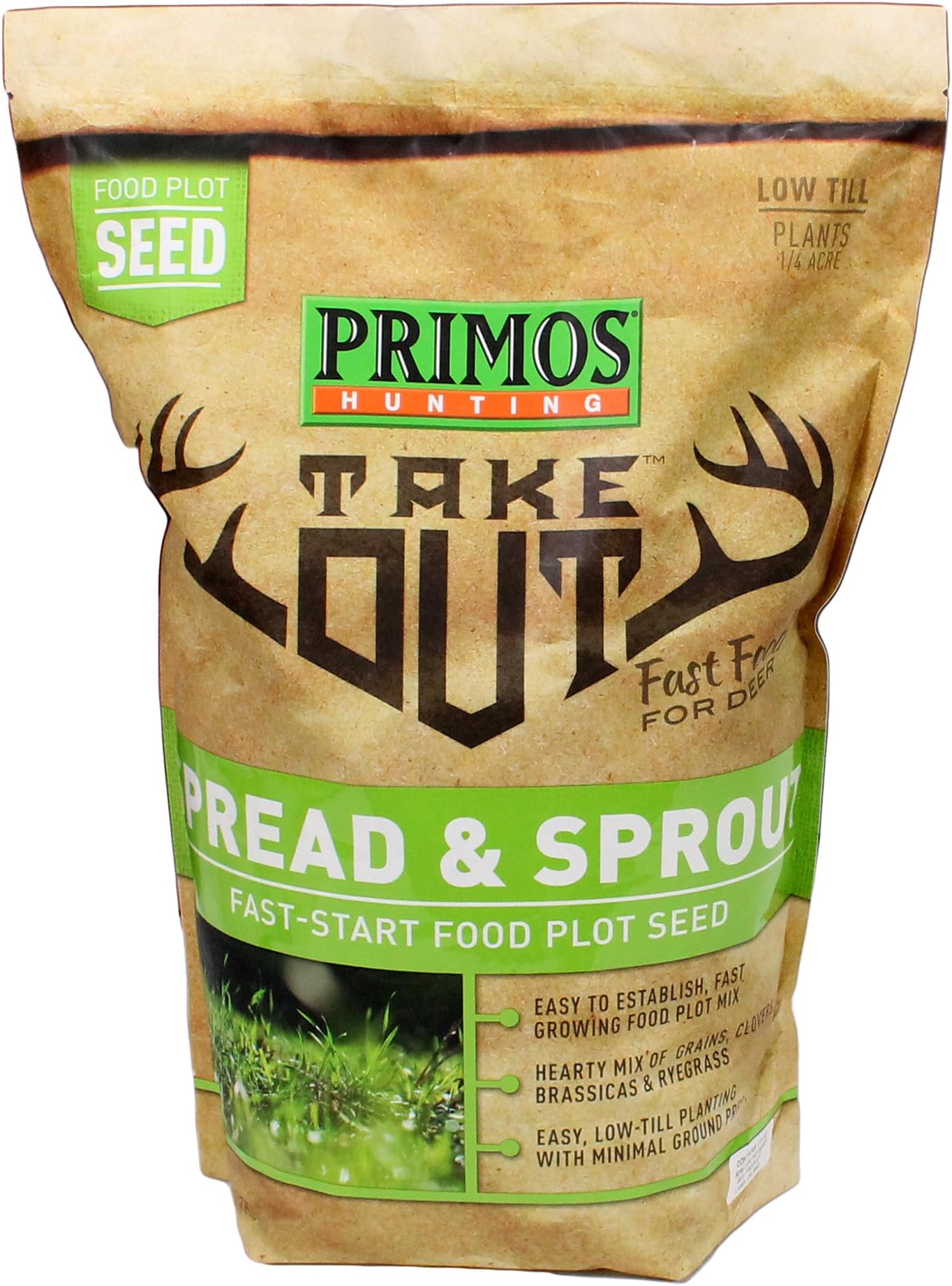 Primos Take Out Brown Seed Spread & Sprout 6 lb, Bag