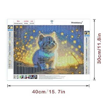 ⛰GlasFliesenmalerei 【Kätzchen】von M.Horn ⛰GlasFliesenmalerei 【Kätzchen】von M.Horn