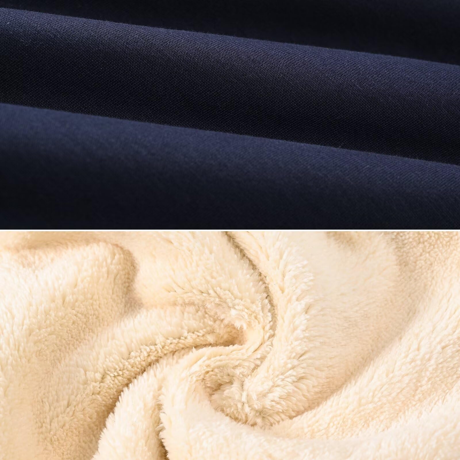 Jogginghose Herren Gefütterte Winter Thermo Sporthose