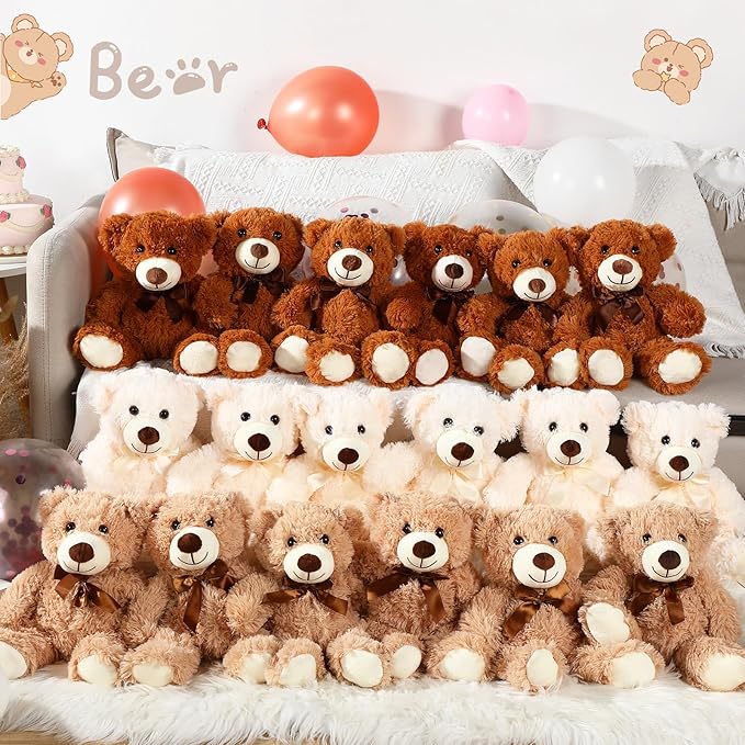 18 Ositos de Peluche 14 Pulgadas Surtidos Colores miniatura 2