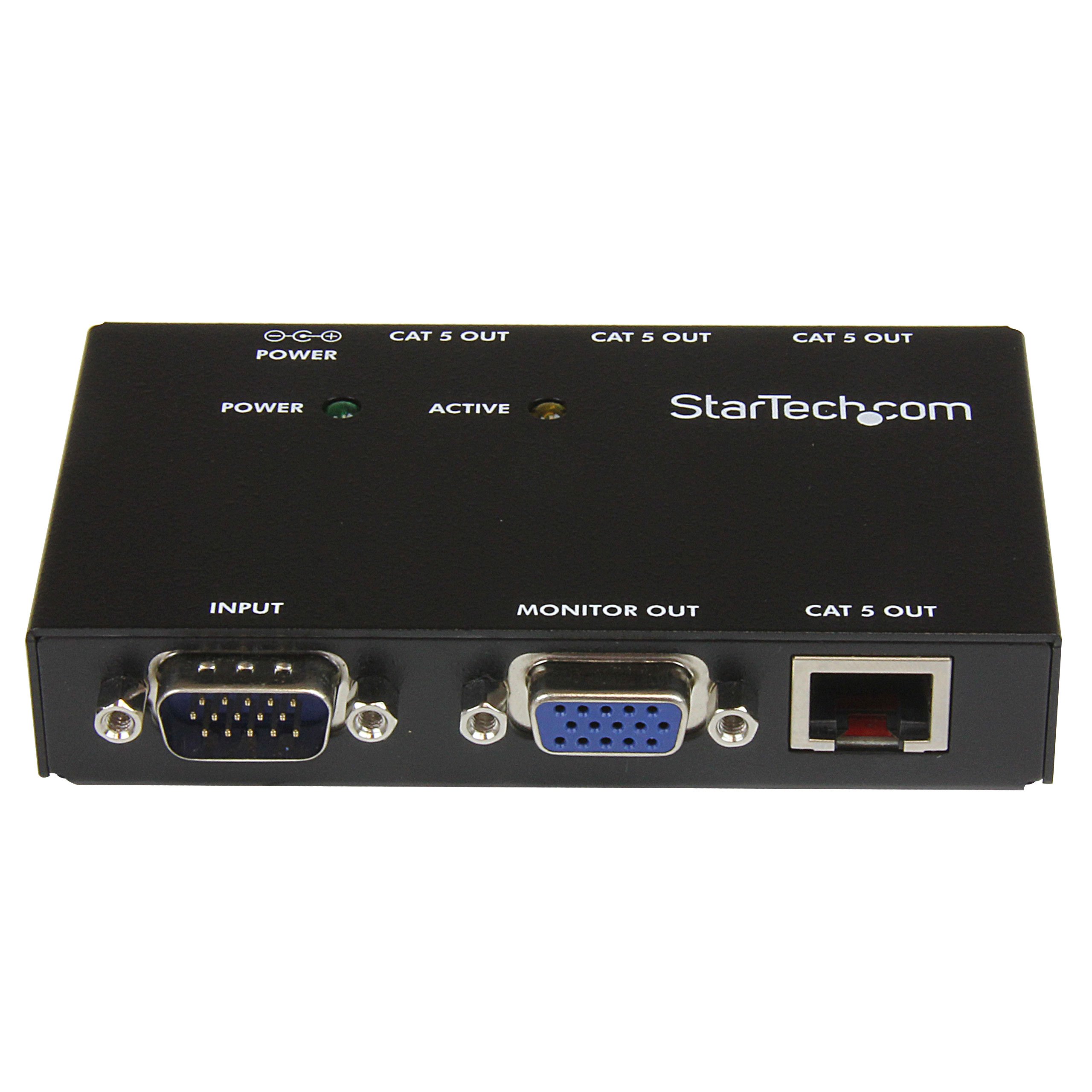 StarTech.com ST1214T kabel Cat5 UTP VGA HD15 x gniazdo sieciowe