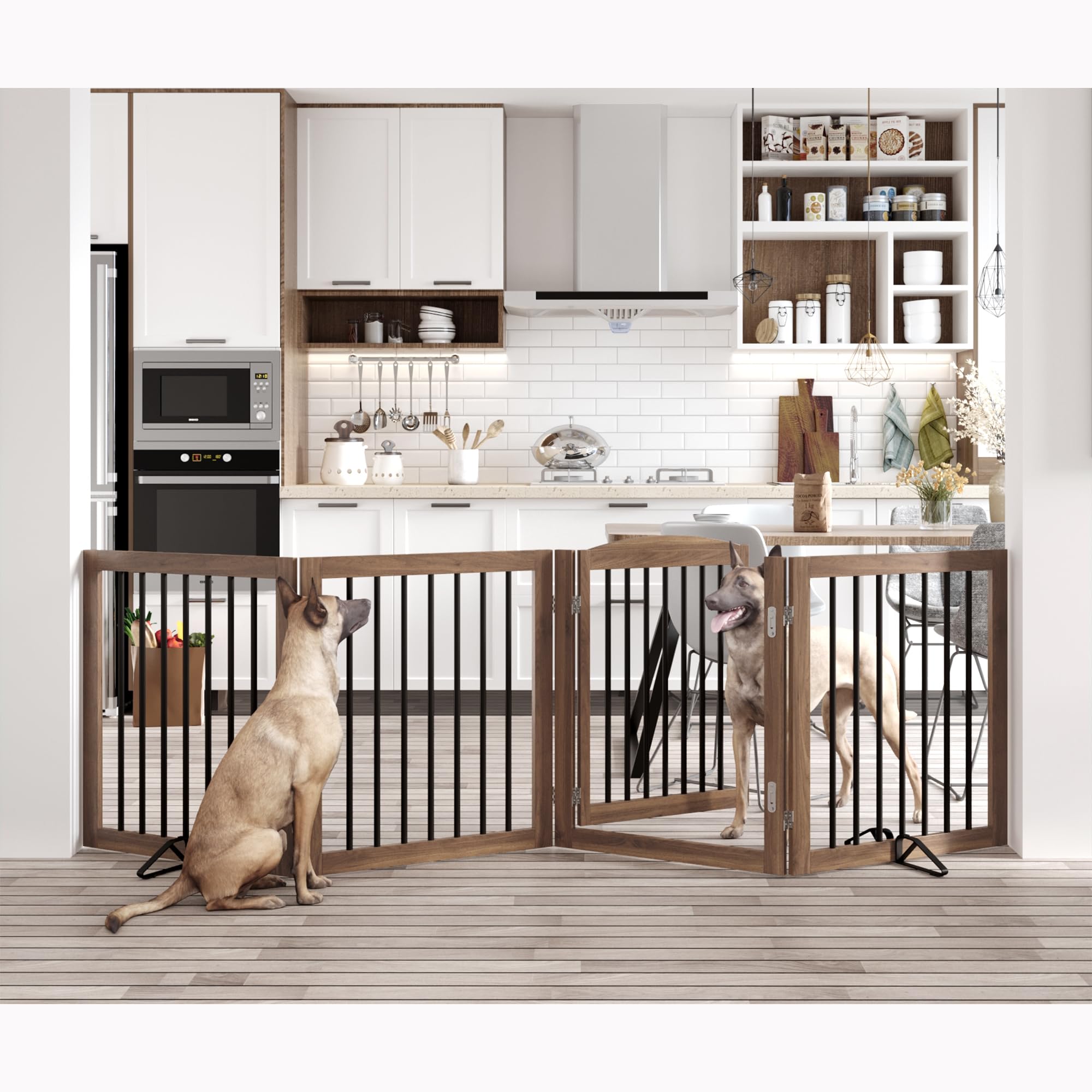 Amazon.com: Vantas Folding Pet Gate 96