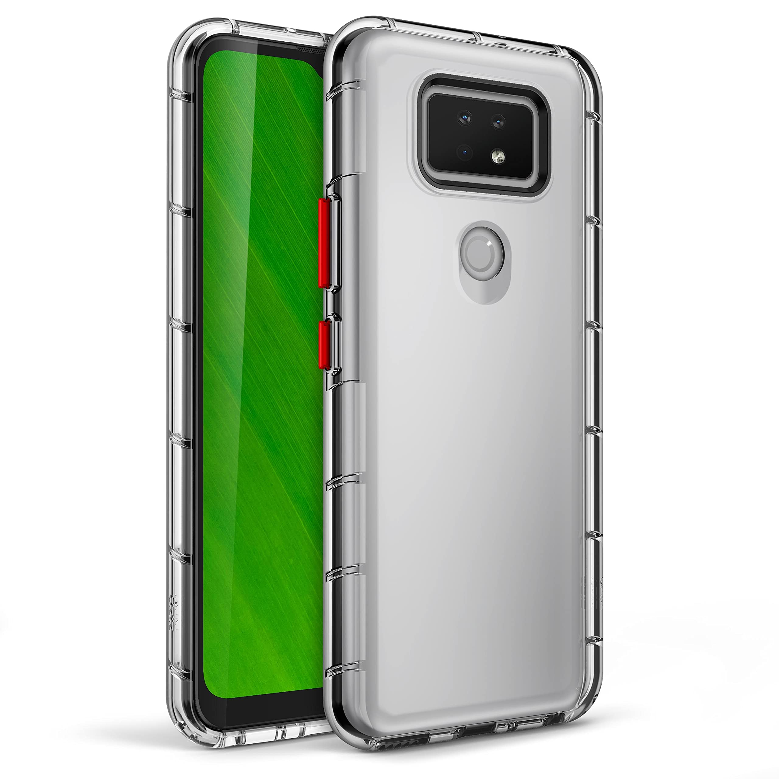 ZIZO Surge Series for Cricket Ovation 2 Case - Sleek Clear Case Customizable Buttons - Clear