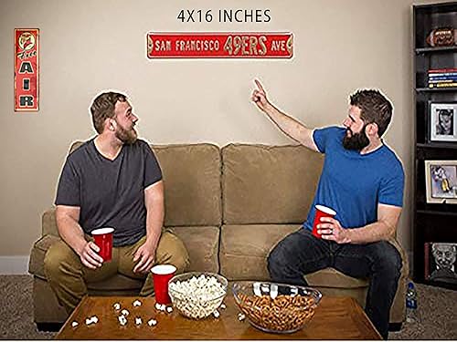 Miniatura 4 de Eletina Cartel de metal con letrero de metal libre de reproducción de gasolina para garaje, 16 x 4 pulgadas, placa de pared retro vintage