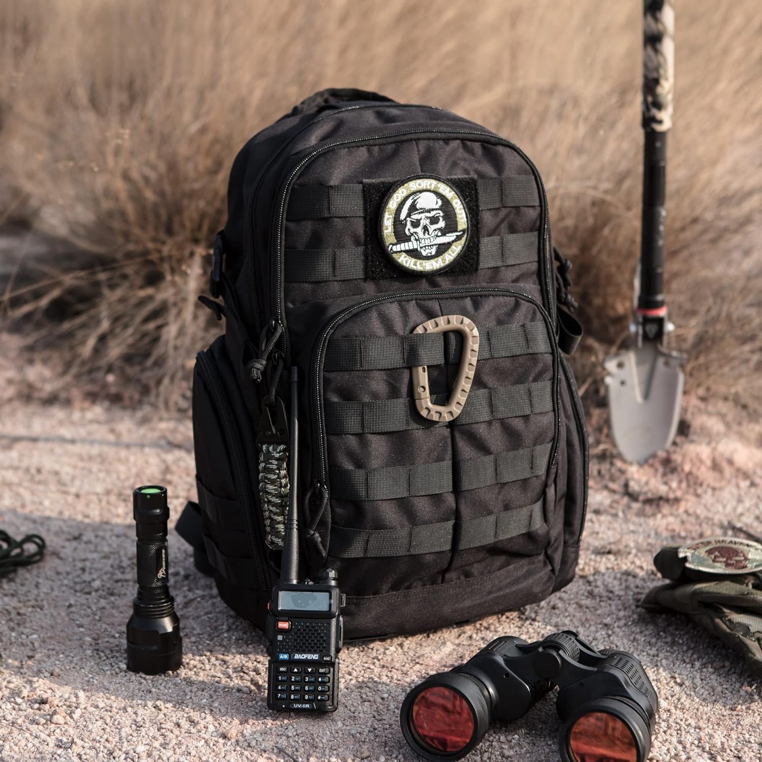 Mardingtop 25/40L Militaire Armée Sac à Dos Tactique multifonctionnelles Rangement Adulte Sacs à Dos Trekking/Randonnée/en Plein air