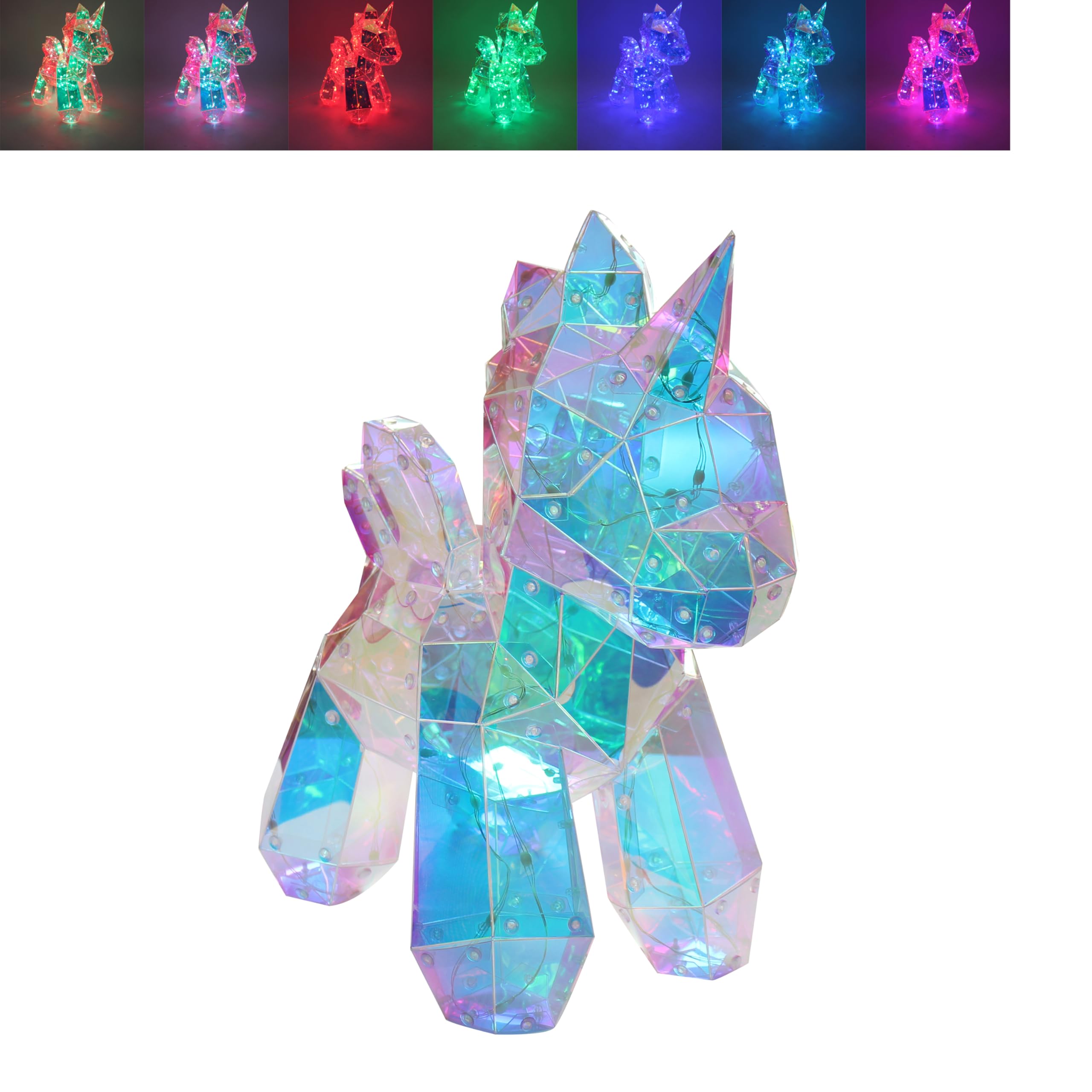 Lesser & Pavey Starlightz Led Usb Unicorn For Living Room & Bedroom | Rechargeable Bedside Table Lamp For Night Light | Stylish Desk Lamp For Reading & Study | Ideal LED Lighting For Camping