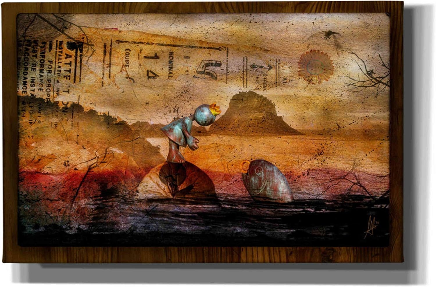 Cortesi Home 'Once Upon A Time' by Mario Sanchez Nevado, Canvas Wall Art, 18"x12"