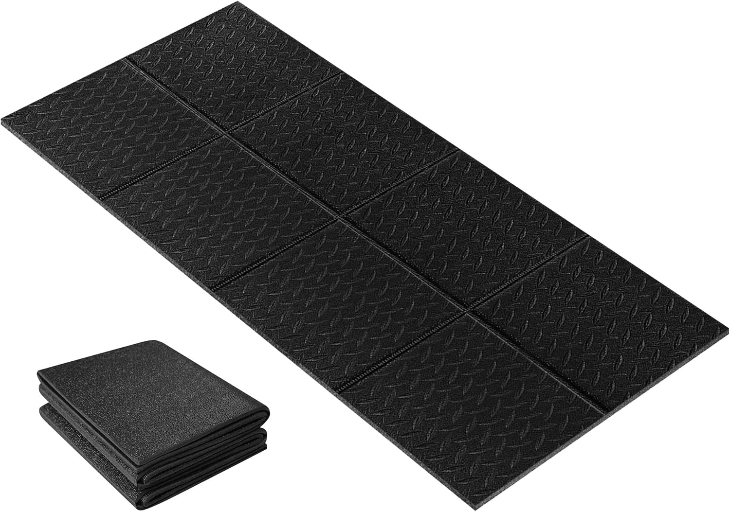Walking Pad Mat for Carpet, Walking Pad Mat for Hardwood Floors, High Density, 0.2" Thickness, Folable, Floor Protection Mats for Bike, Elliptical, Treadmill