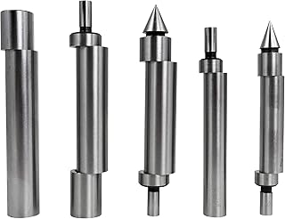 Taytools 466163 5 Piece Edge Center Finder Set with Single End, Double End and Cone Tips