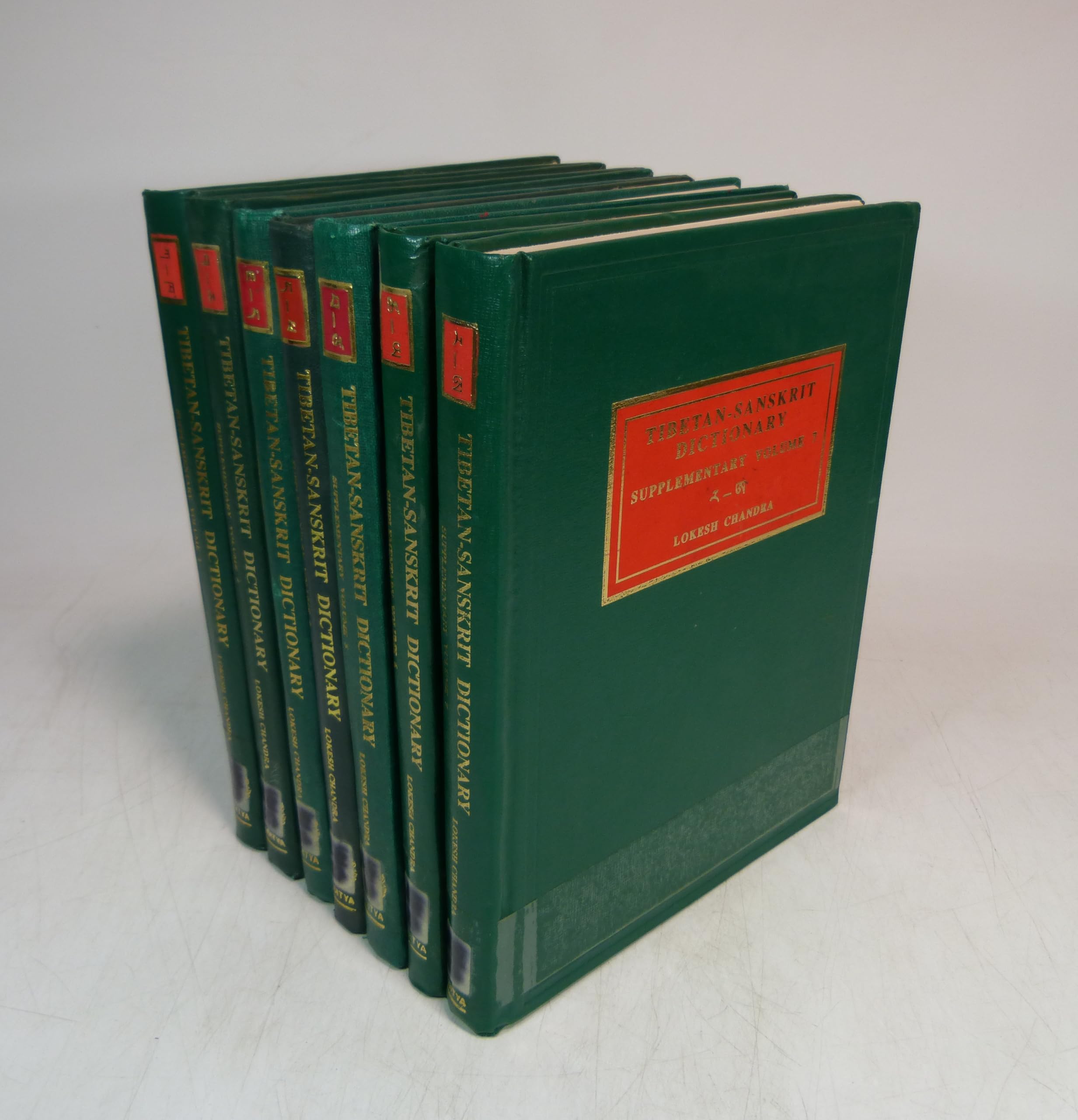 Tibetan-Sanskrit Dictionary; Vol. 1: Chandra, Lokesh