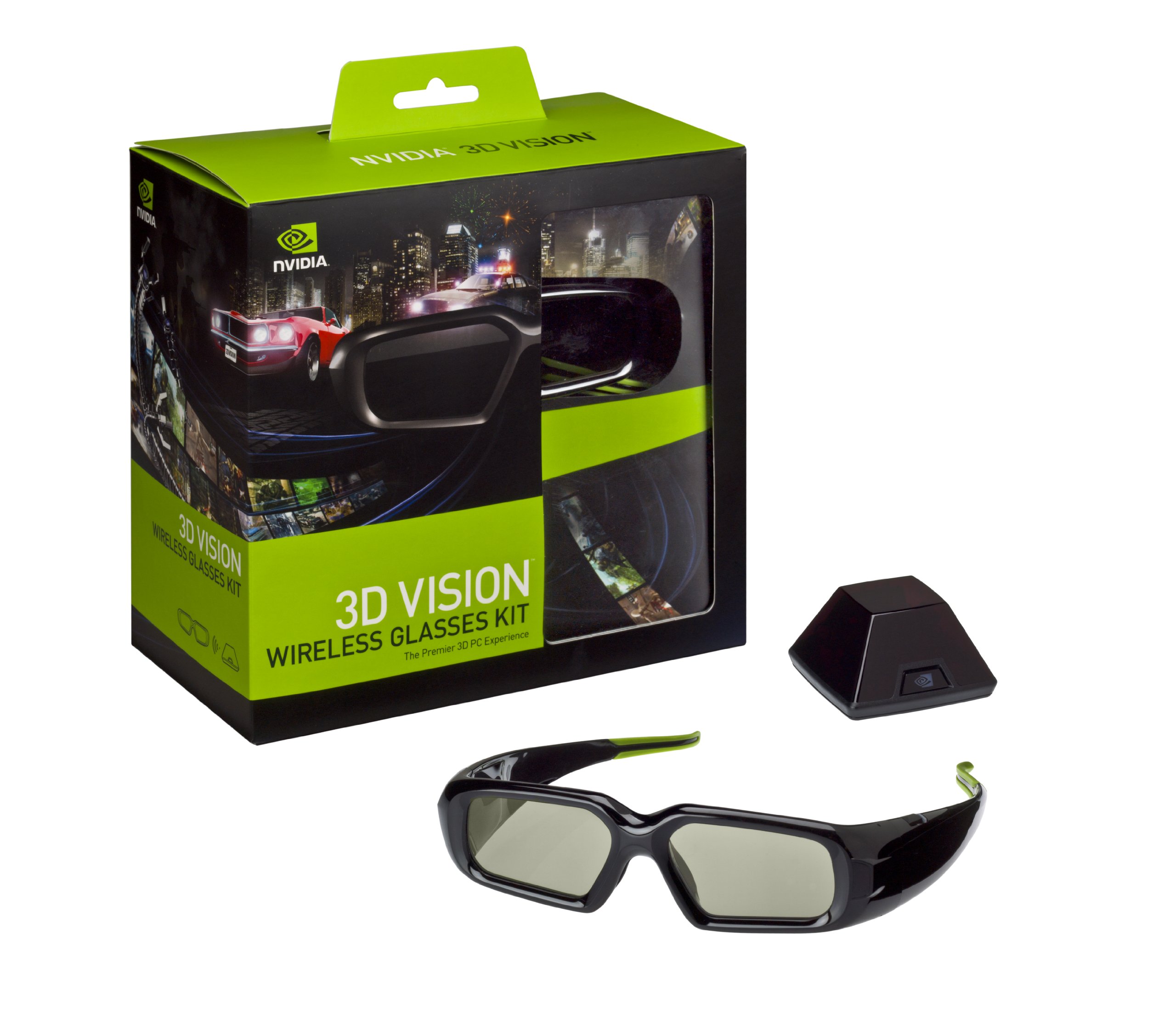 Stereo Monitor Nvidia 3d Vision Discontinued Video Display Glasses