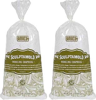 American Art Clay AMA41821C-2 3 lbs Sculptamold Bag - 2 Each