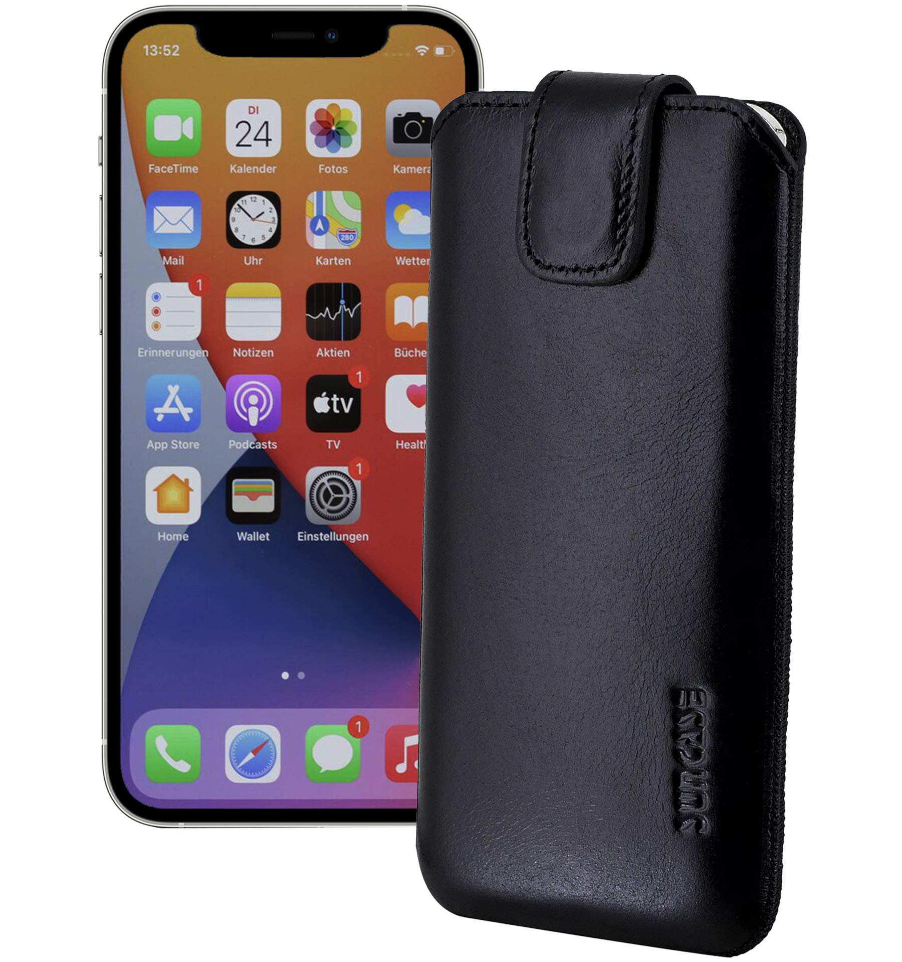 Custodia intrecciata tecnica con MagSafe per iPhone 17 Pro Sienna 6.3 Arancione