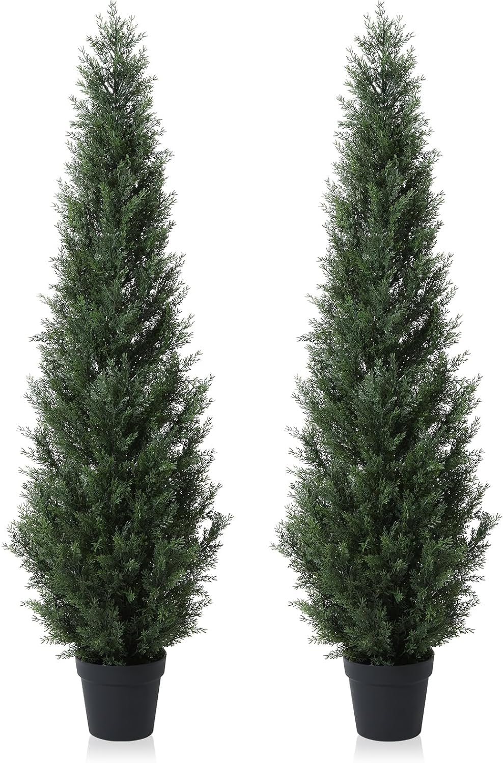 Artificial Home Decor 6 Feet Pre-Potted Evergreen Outdoor Artificial Cedar Tree