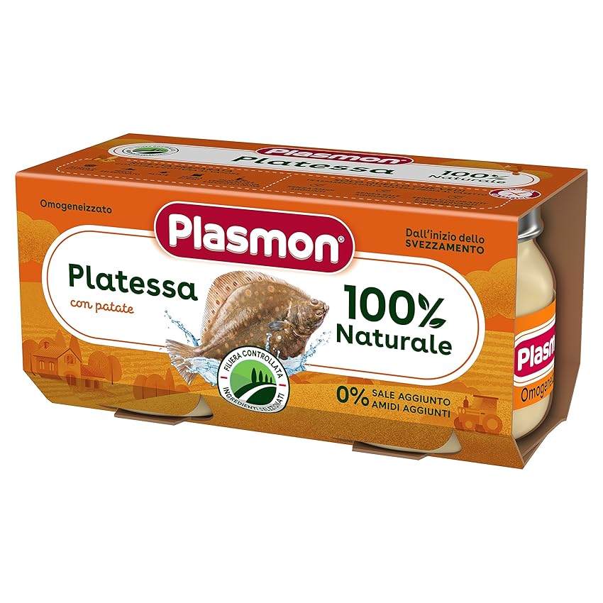 Plasmon Omogeneizzato Platessa 2x80g