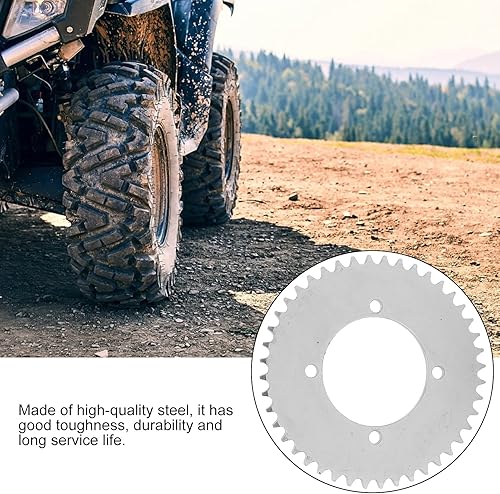 Miniatura 4 de Alomejor Piñón de cadena trasera T8F 44T 4 agujero cadena piñón de transmisión trasera para 43cc 49cc Mini Moto Electric