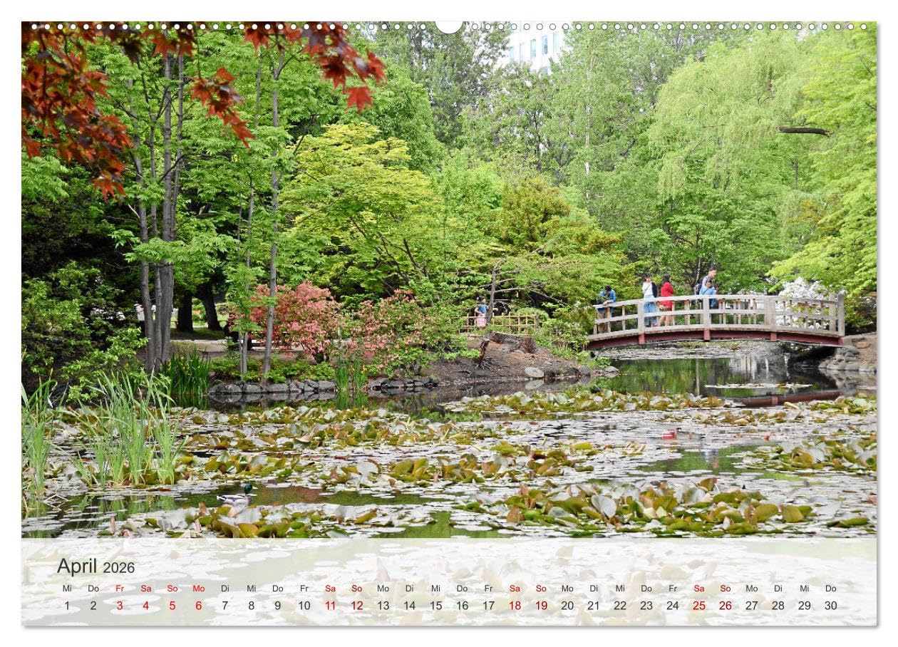 Blick auf ein faszinierendes Land - Japan 2026 (Wandkalender 2026 DIN A2 quer), CALVENDO Monatskalender: Fotos von Tempeln und Gärten aus Japan (CALVENDO Orte)