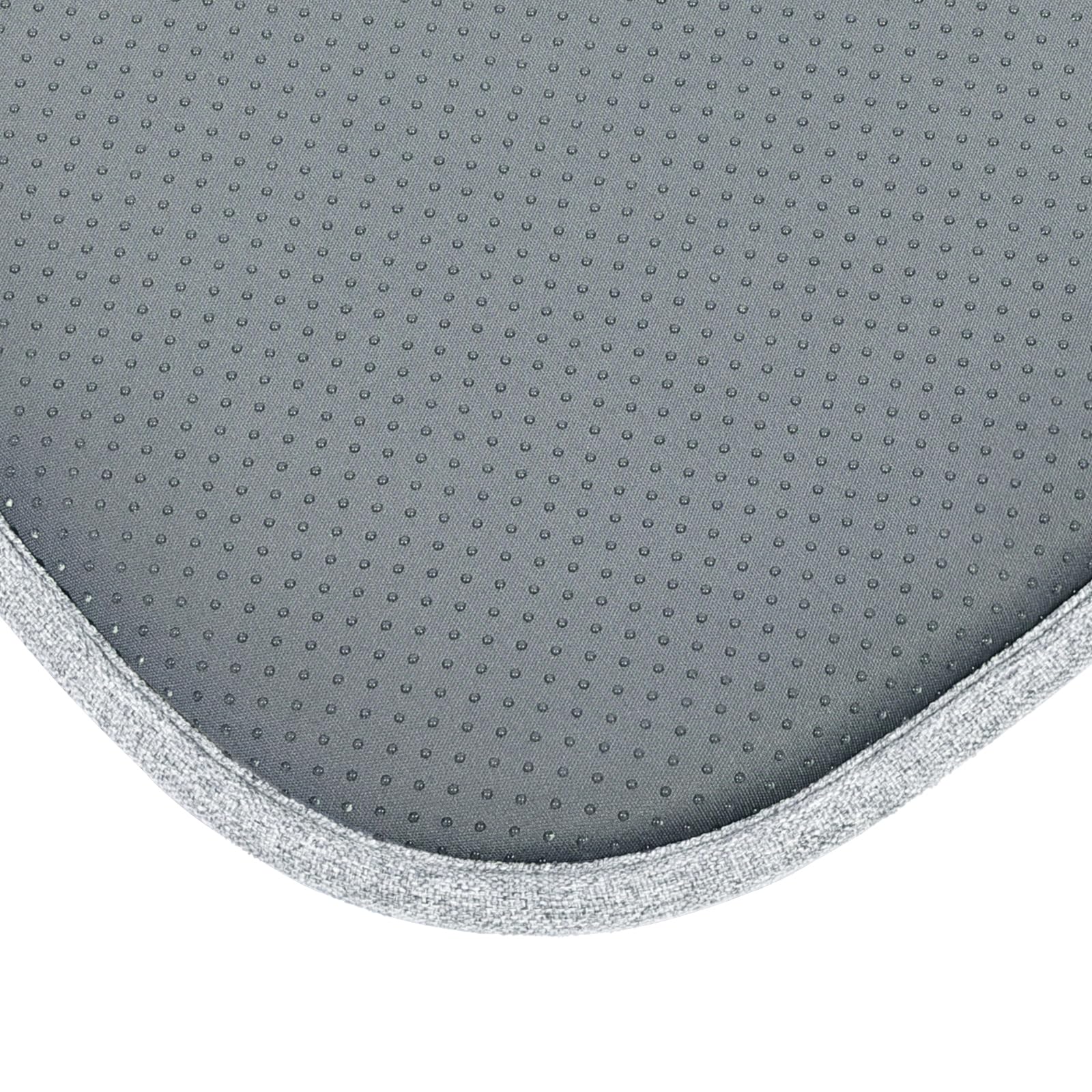 Juego de 4 cojines antideslizantes para sillas, cojines para sillas de comedor, cojines de asiento lavables para sillas de oficina, exterior, interior, jardín - 41 x 39 cm, gris