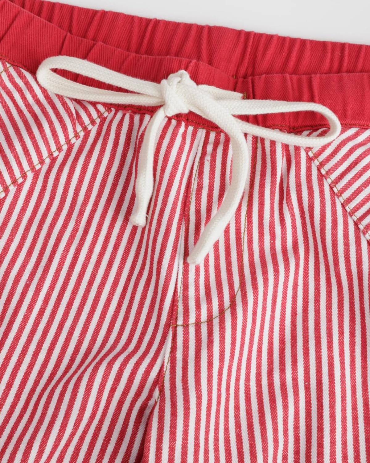 Low Rised Stripe Pajama Pants for Women Lounge Christmas Wide Leg Jeans Trendy Red and White - Image 5