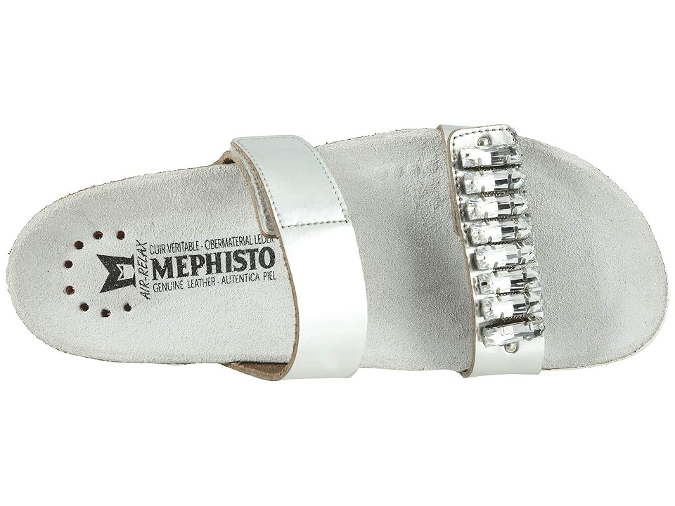 

Mephisto Hakila (Nickel Star) Women's Sandals, Silver