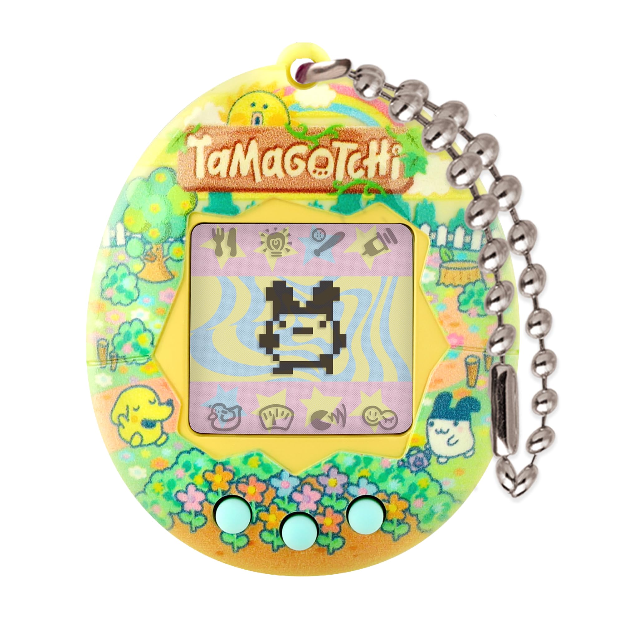 TAMAGOTCHI Original Bright Garden Shell Virtual Pet
