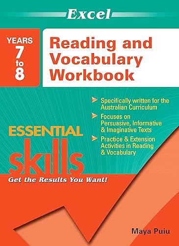 Excel Essential Skills: Reading and Vocabulary Workbook Years 7-8