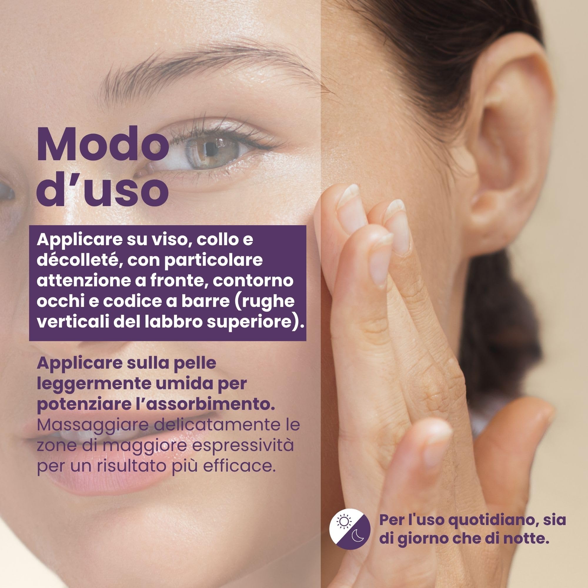LALUZ by Lourdes Moreno | Siero Viso Acido Ialuronico Antirughe | Effetto B-TOX con Argireline® 10% e Niacinamide | Lifting Anti Età | Per Donna | 30 ml