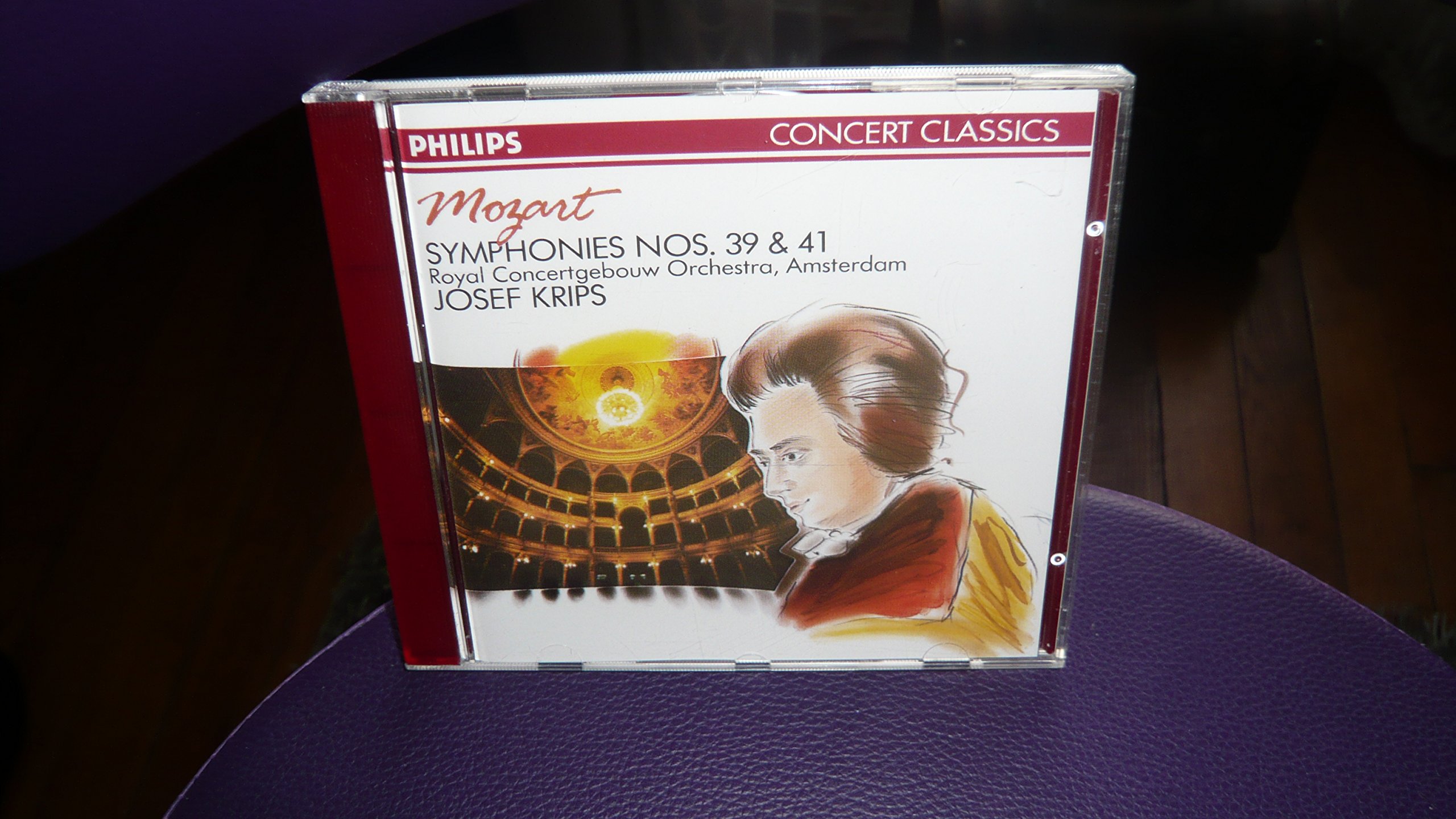 Symphonies 39 & 41 " Jupiter " [Audio CD] Mozart; Krips and Cgb