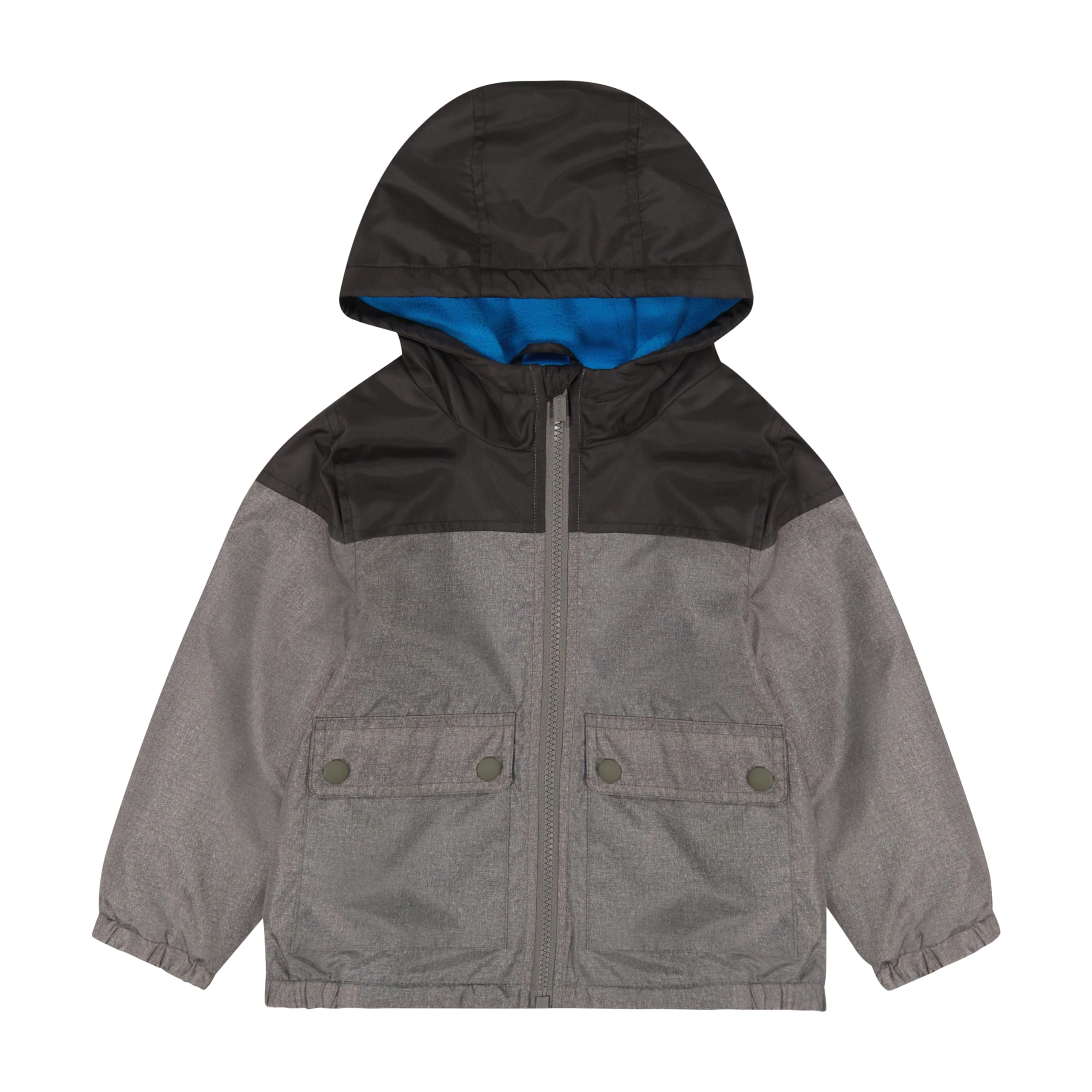 Carter's Baby Boys' Midweight Water-Resistant Fleece-Lined Jacket with Snap Pockets