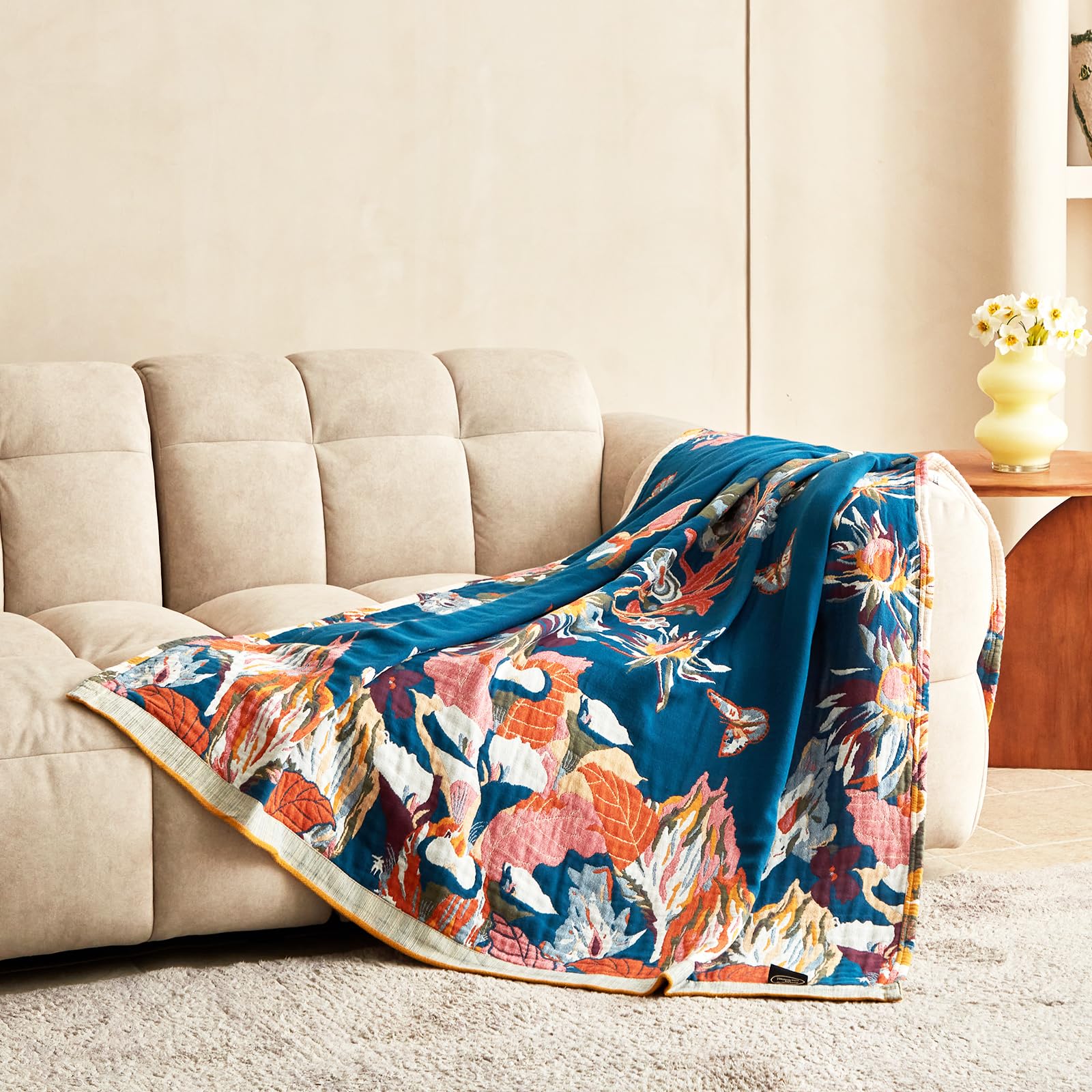 Amazon.com: MSGKV Boho Throw Blanket for Couch and Sofa