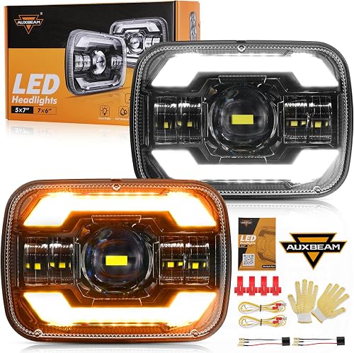 Auxbeam 5x7 LED Headlights