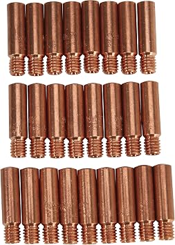 Klutch Welding Contact Tips - 25-Pack, .023in. Tweco Style 1