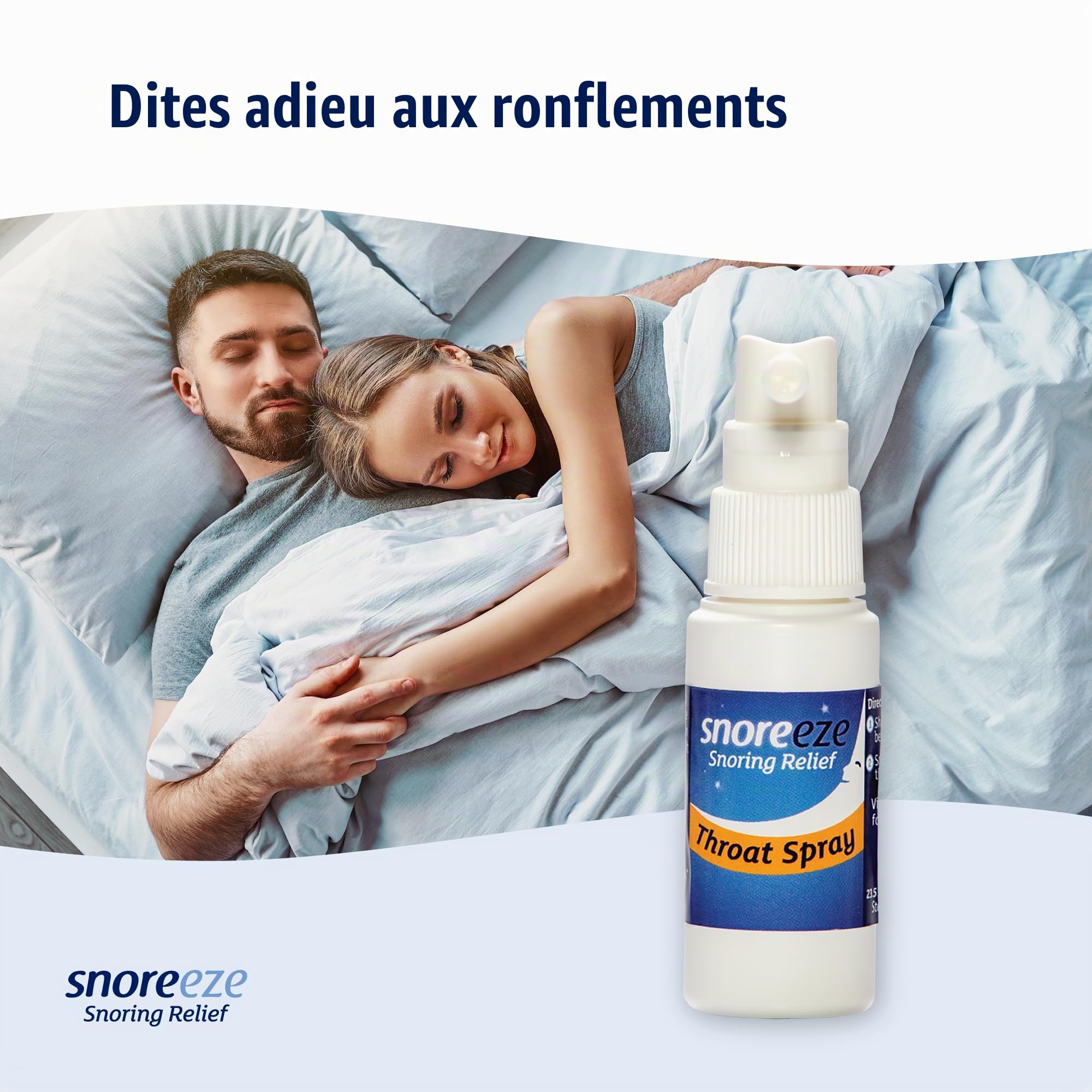 Triple Pack-Snoreeze Ronflement Soulagement Spray Pour La Gorge 23,5 ml