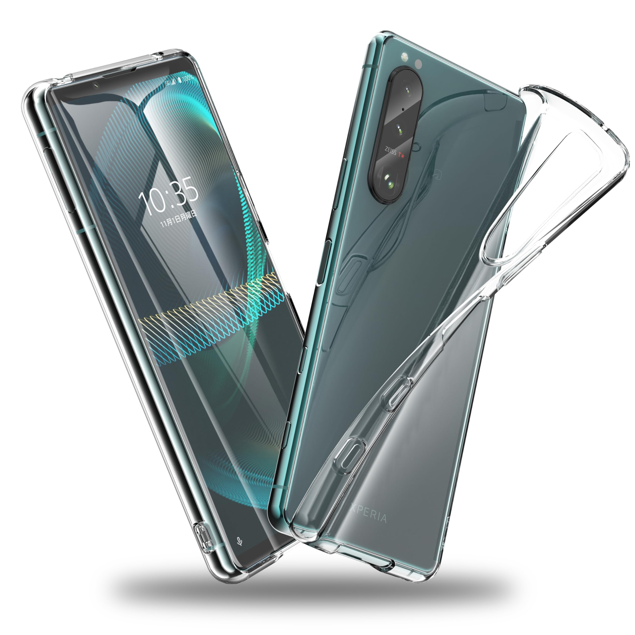 Amazon.co.jp: ORANGA Xperia5 III 用 ケース クリア 薄型 SO-53B 