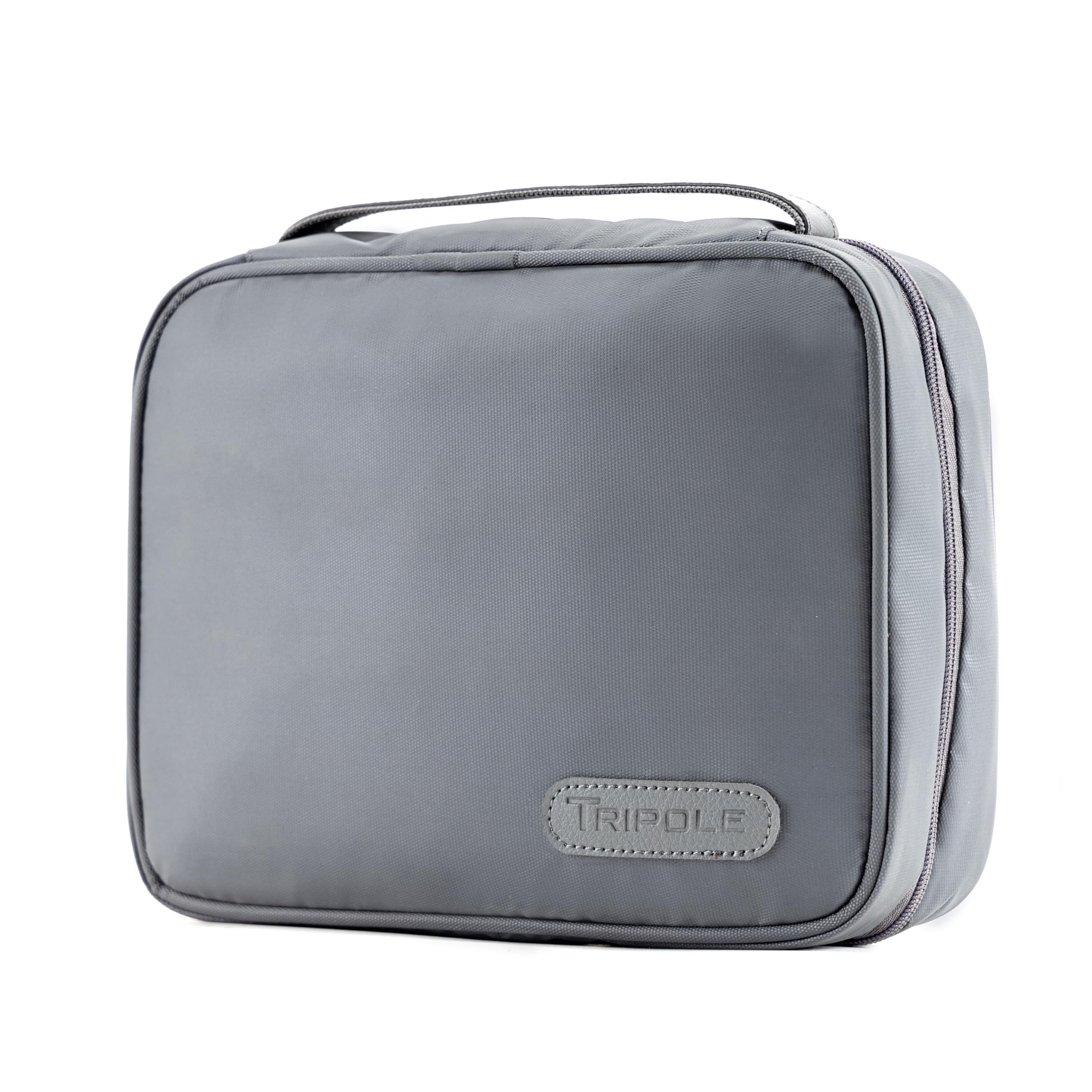 Tripole Electronics Organizer Portable Bag for Cables, Wires, Gadgets, SD Card | Travel & Daily Use | Men & Women (Grey)-image-17