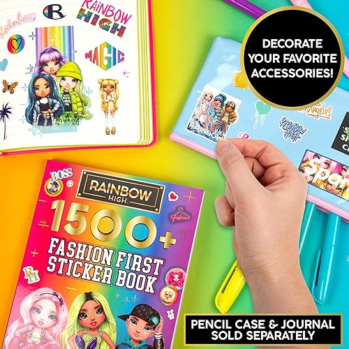 Vista 5 de Rainbow High 1500+ Fashion First Stickers de Horizon Group USA