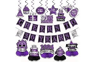 Purple 30th Decorations for the Perfect Party