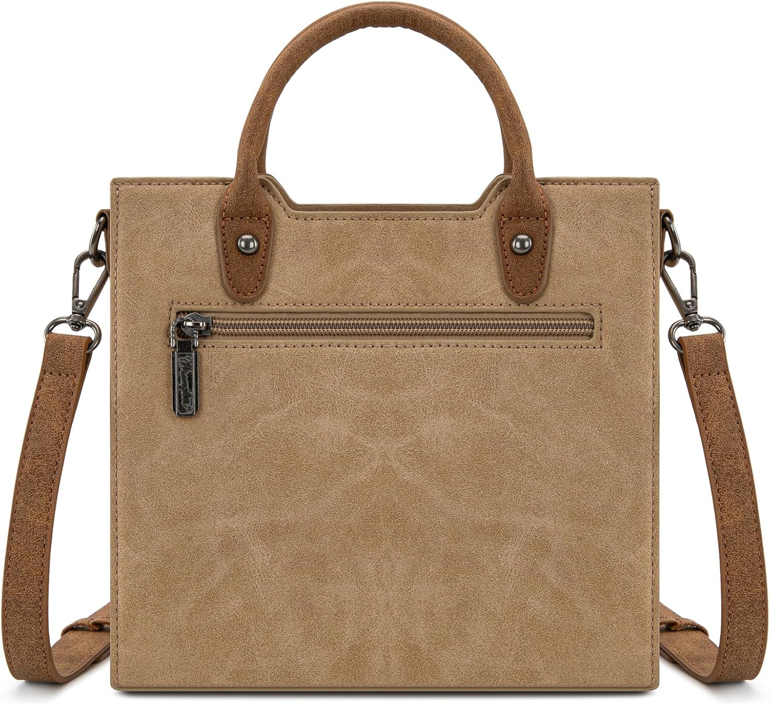 Wrangler Small Crossbody Bags for Women Western Satchel Purse Lightweight Tote Shoulder Handbag