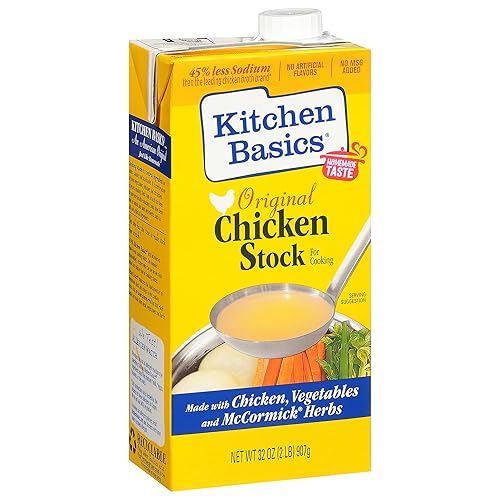 Kitchen Basics Caldo de pollo original 32 onzas líquidas