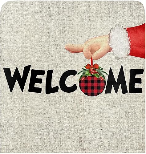 Miniatura 4 de Paquete de 8 fundas decorativas para sillas de comedor de Navidad, fundas de asiento decorativas para sillas de cocina, comedor, fundas extraíbles