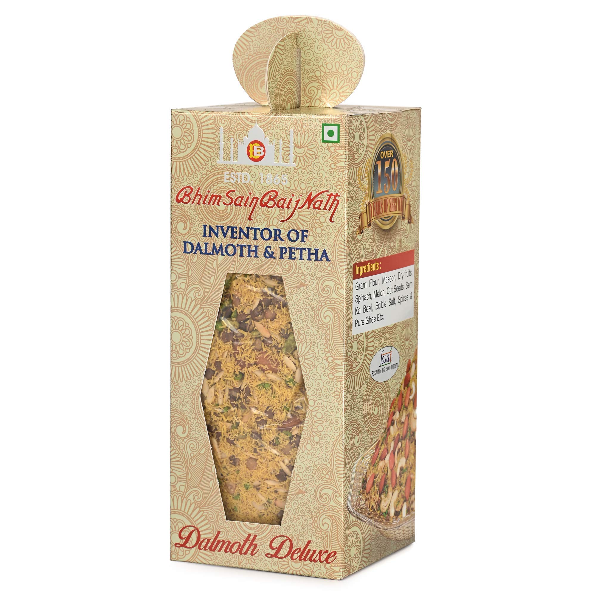 Bhim Sain Baij Nath Agra Dry Fruit Dalmoth / Namkeen / Dal Biji - Pure Desi Ghee (500 G) (B08DRTY7S1) Amazon Price History, Amazon Price Tracker