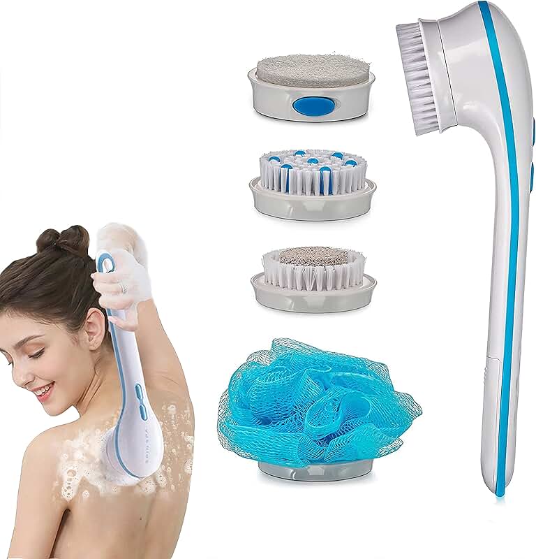 battery operated back scrubber
