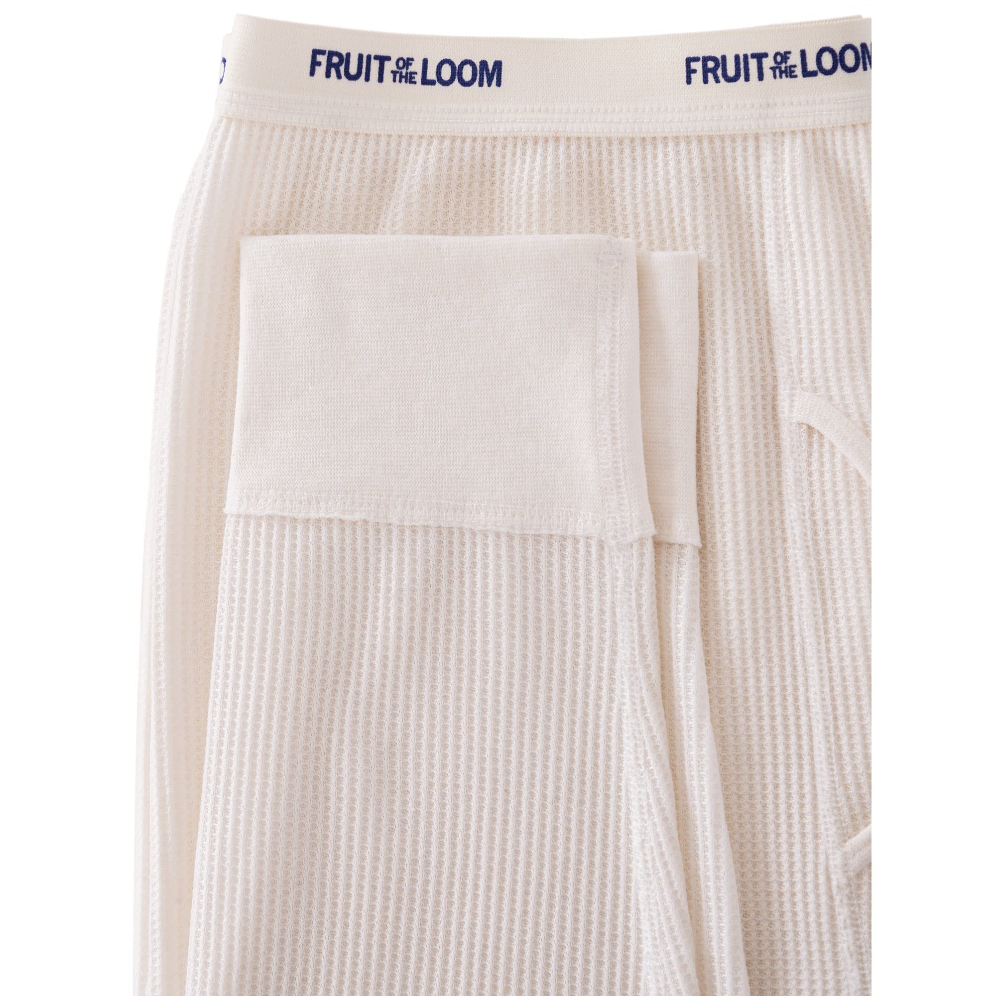 Fruit of the Loom Herren Waffelgewebe Thermo Long John Unterwäsche