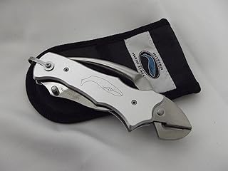 Myerchin - Folding knife - Sailors Tool Linerlock Silver - total length: 12,7 cm