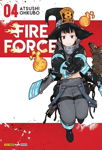 Fire Force vol. 4 — capa da edição Panini