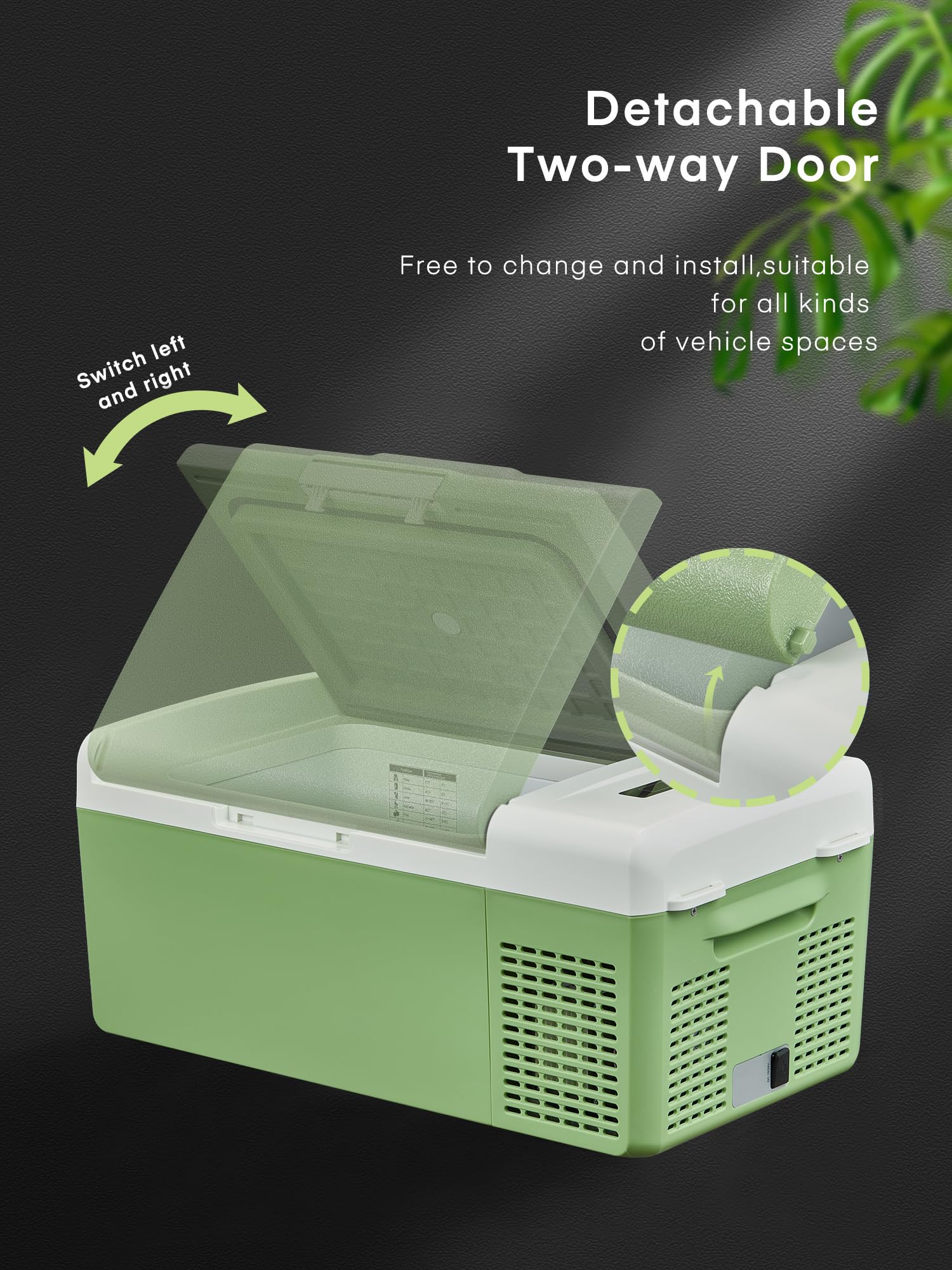 Frigo Portatile Con Compressore FOHERE 15L - Per Auto, Camper, Barca, Doppia Alimentazione 12/24V E 220V - Foto 4