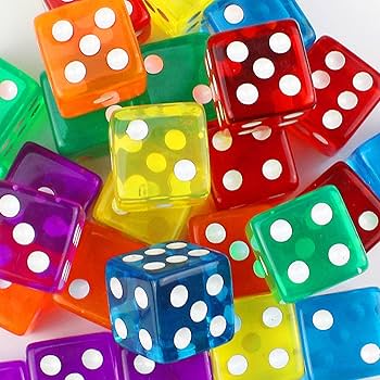 Amazon | 6面ダイス 30個セット 16mm 1枚収納袋付き | ダイス