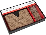 Guess Mens Wallet Gift Set Travel Accessory- Travel Wallet